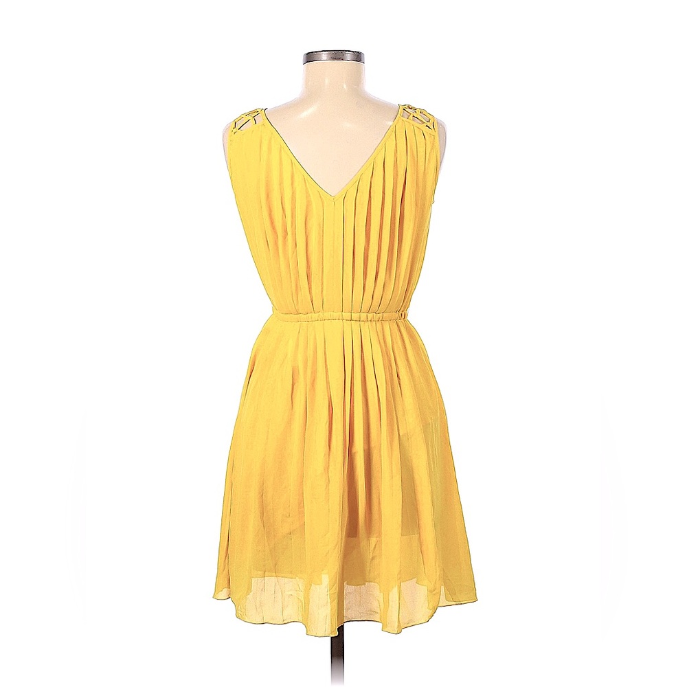 Yellow Jessica Simpson Mini Dress, Homecoming, Formal
